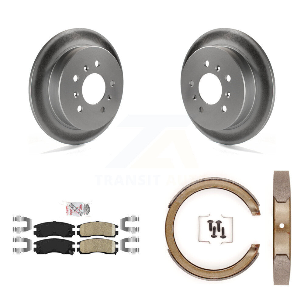 Coated Disc Rotors and Ceramic Brake Pads Kit-KGA-106689 - Kit.bestparts.ca