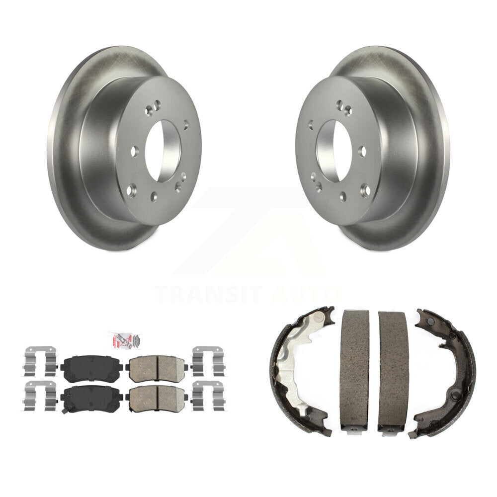 Coated Disc Rotors and Ceramic Brake Pads Kit-KGA-106727 - Kit.bestparts.ca