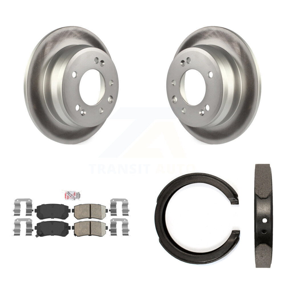 Coated Disc Rotors and Ceramic Brake Pads Kit-KGA-106729 - Kit.bestparts.ca
