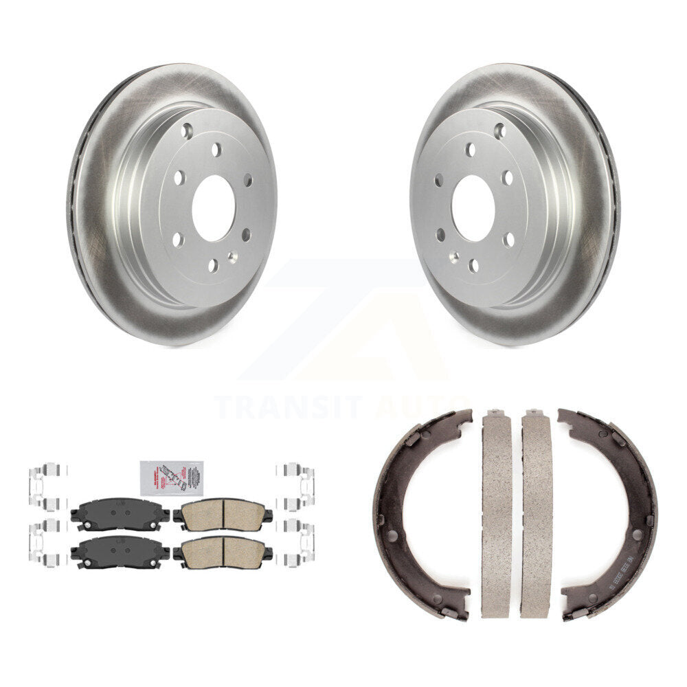 Coated Disc Rotors and Ceramic Brake Pads Kit-KGA-106755 - Kit.bestparts.ca