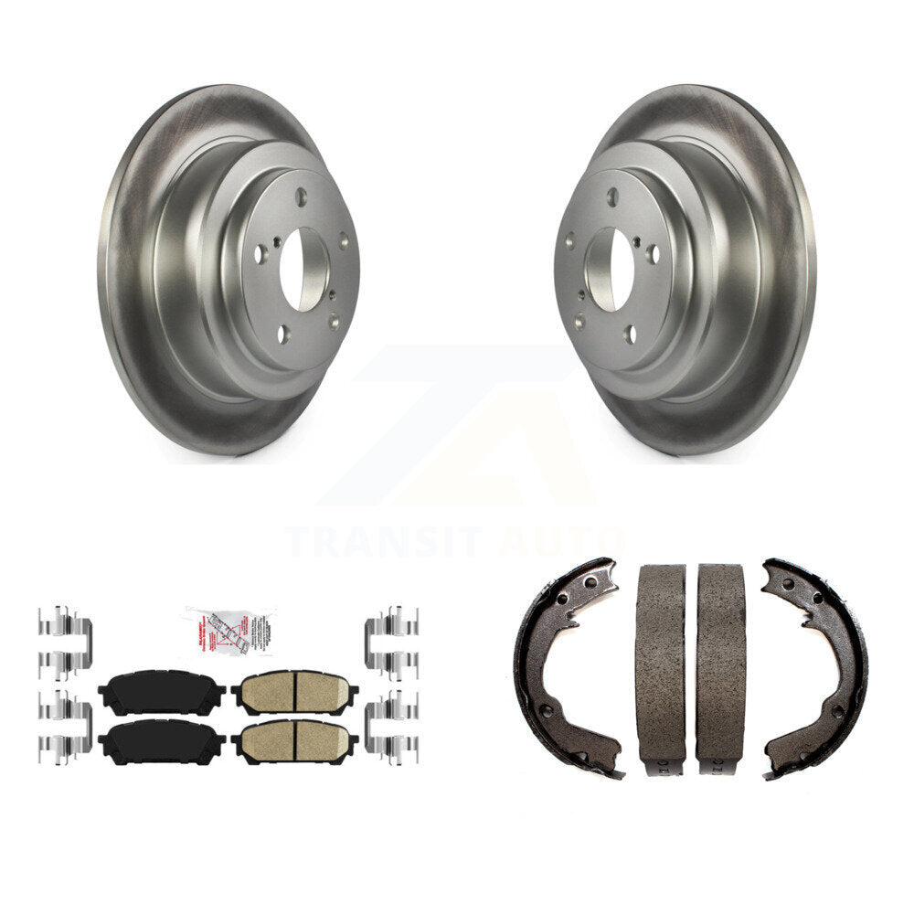 Coated Disc Rotors and Ceramic Brake Pads Kit-KGA-106782 - Kit.bestparts.ca