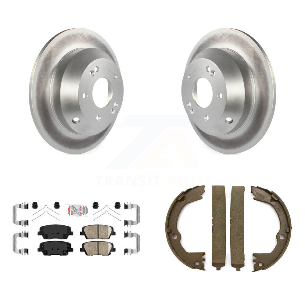 Coated Disc Rotors and Ceramic Brake Pads Kit-KGA-106830 - Kit.bestparts.ca