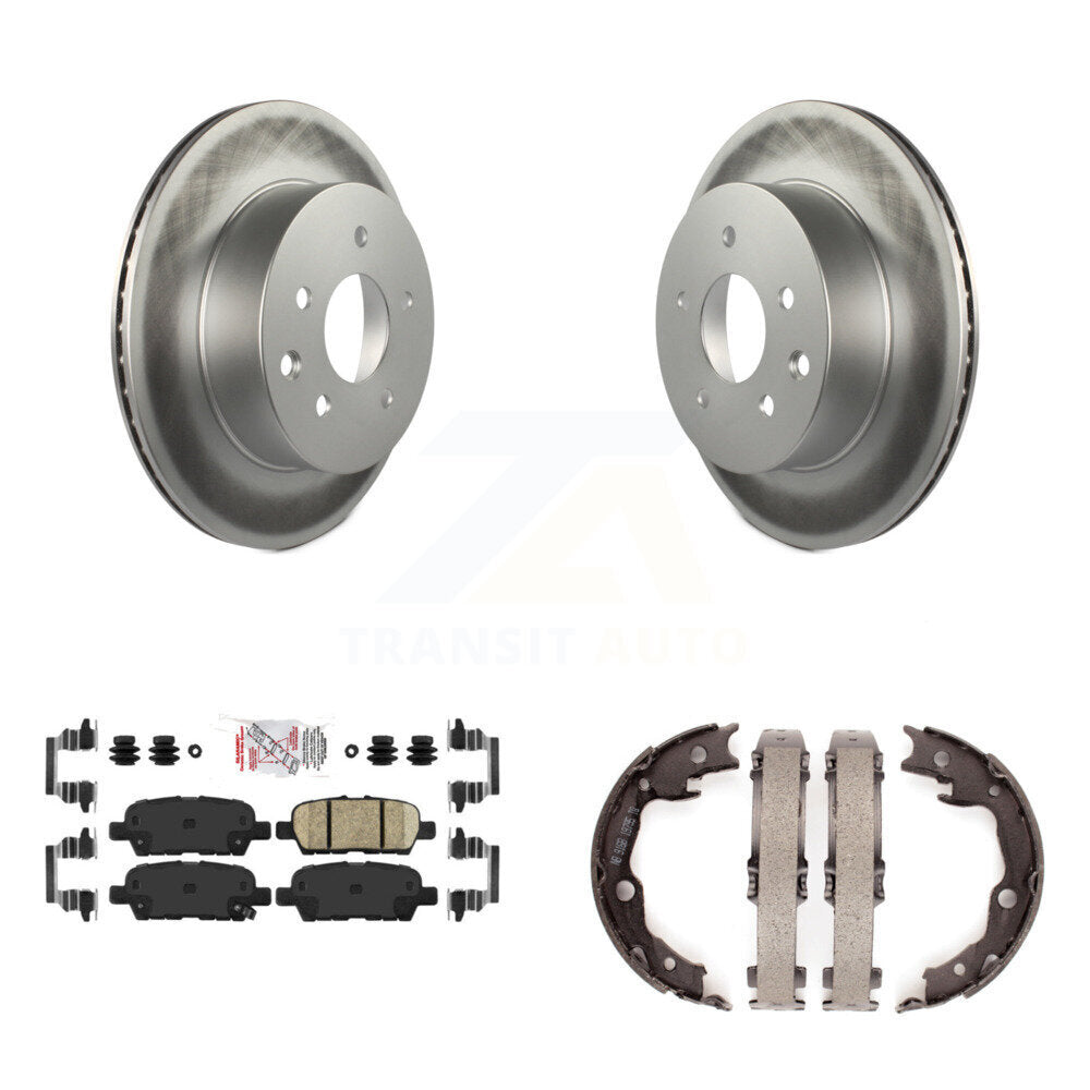 Coated Disc Rotors and Ceramic Brake Pads Kit-KGA-106846 - Kit.bestparts.ca