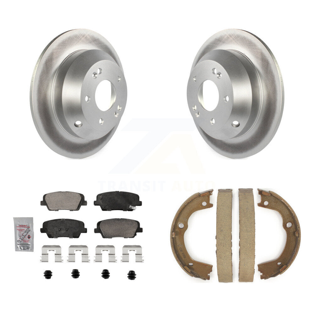 Coated Disc Rotors and Ceramic Brake Pads Kit-KGA-106873 - Kit.bestparts.ca