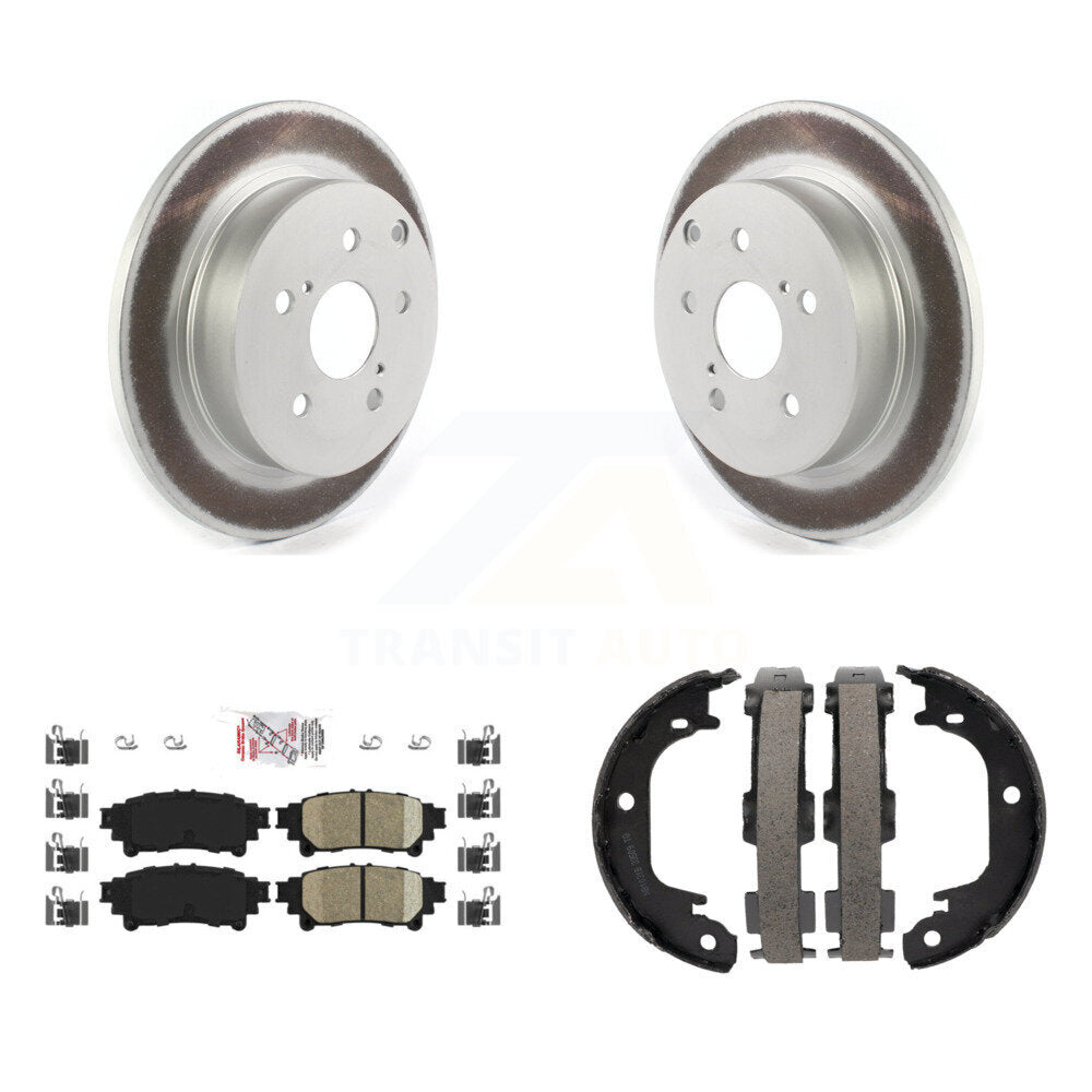 Coated Disc Rotors and Ceramic Brake Pads Kit-KGA-106883 - Kit.bestparts.ca