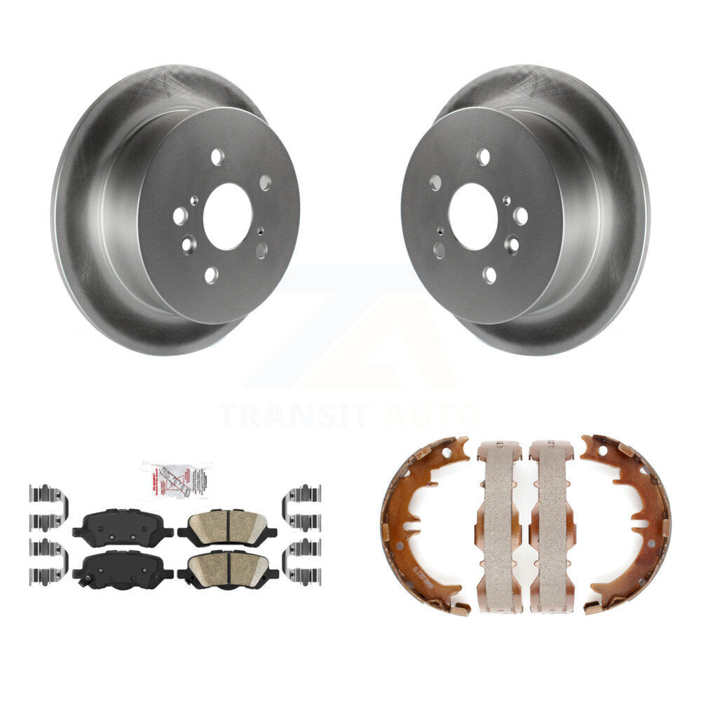 Coated Disc Rotors and Ceramic Brake Pads Kit-KGA-106906 - Kit.bestparts.ca