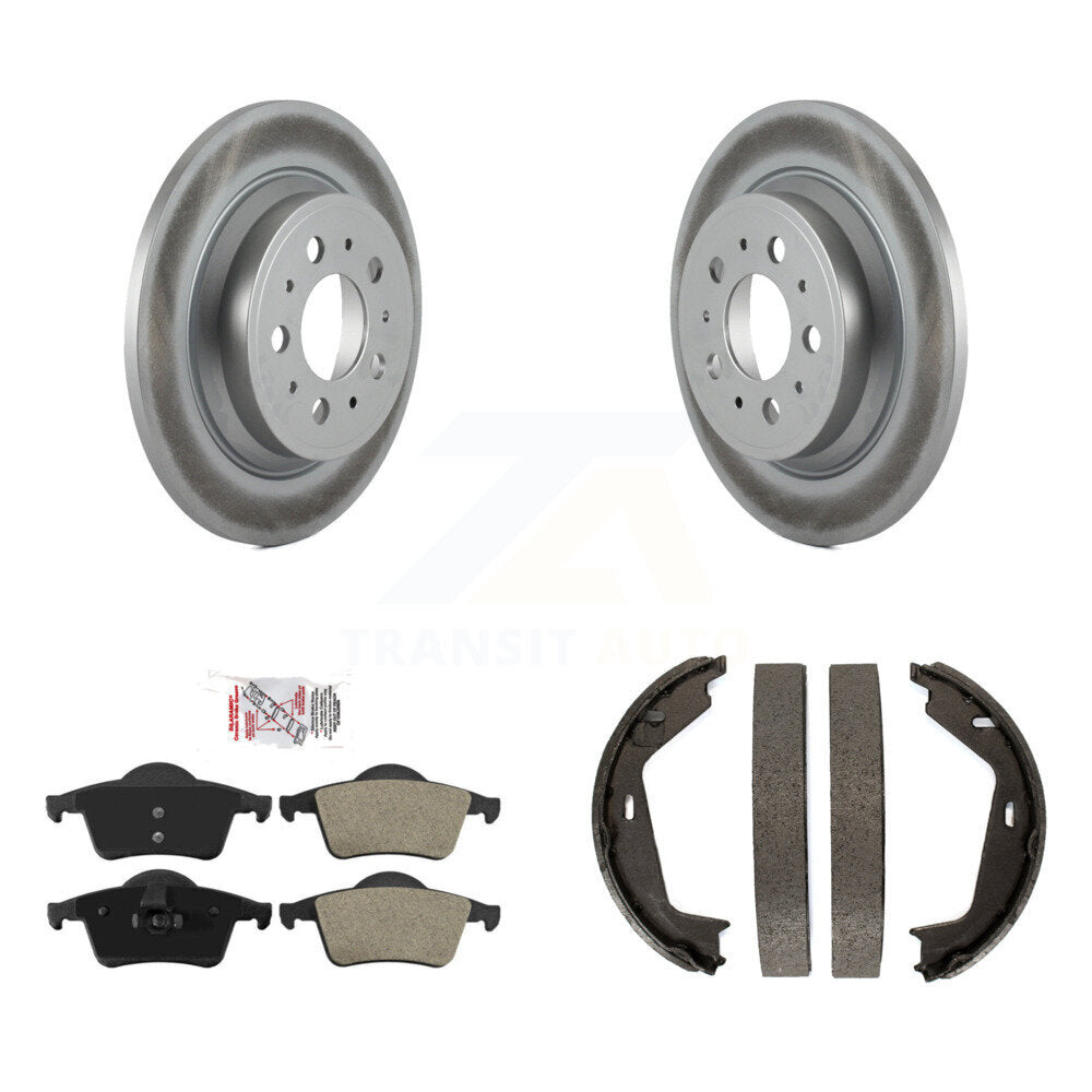 Coated Disc Rotors and Semi-Metallic Brake Pads Kit-KGA-106908 - Kit.bestparts.ca