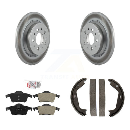 Coated Disc Rotors and Semi-Metallic Brake Pads Kit-KGA-106908 - Kit.bestparts.ca
