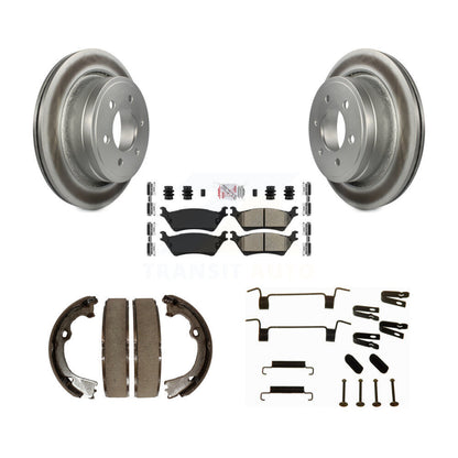 coated disc rotors and semi metallic brake pads-kga-106930 - Kit.bestparts.ca