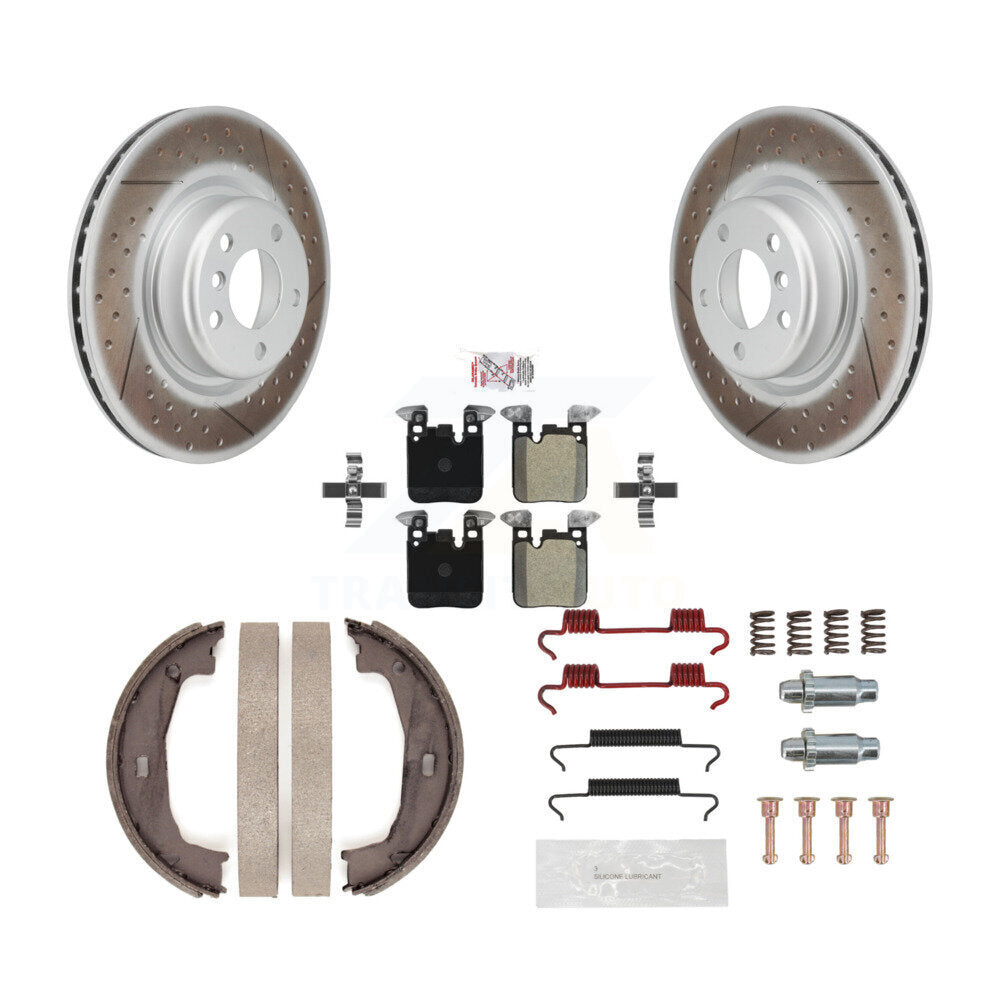 coated disc rotors and semi metallic brake pads-kga-106937 - Kit.bestparts.ca