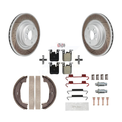 coated disc rotors and semi metallic brake pads-kga-106937 - Kit.bestparts.ca