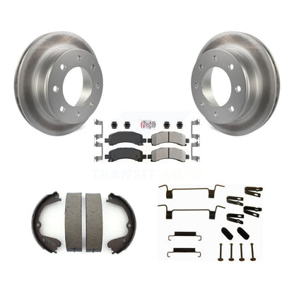 coated disc rotors and semi metallic brake pads-kga-106967 - Kit.bestparts.ca
