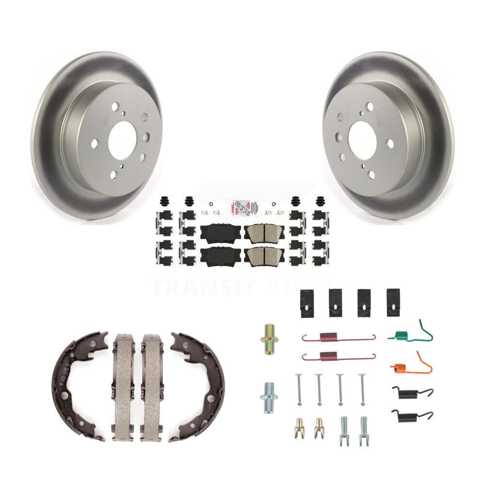 Coated Disc Rotors and Ceramic Brake Pads Kit-KGA-107008 - Kit.bestparts.ca