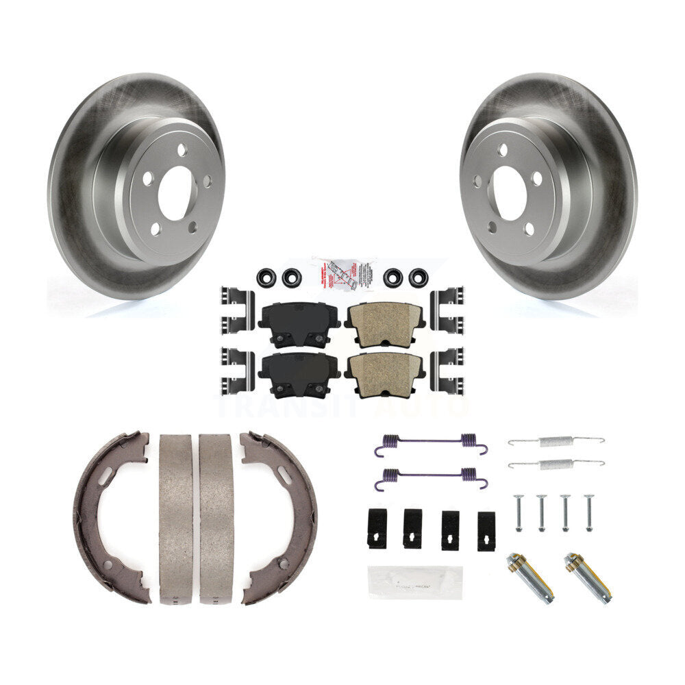 Coated Disc Rotors and Ceramic Brake Pads Kit-KGA-107018 - Kit.bestparts.ca