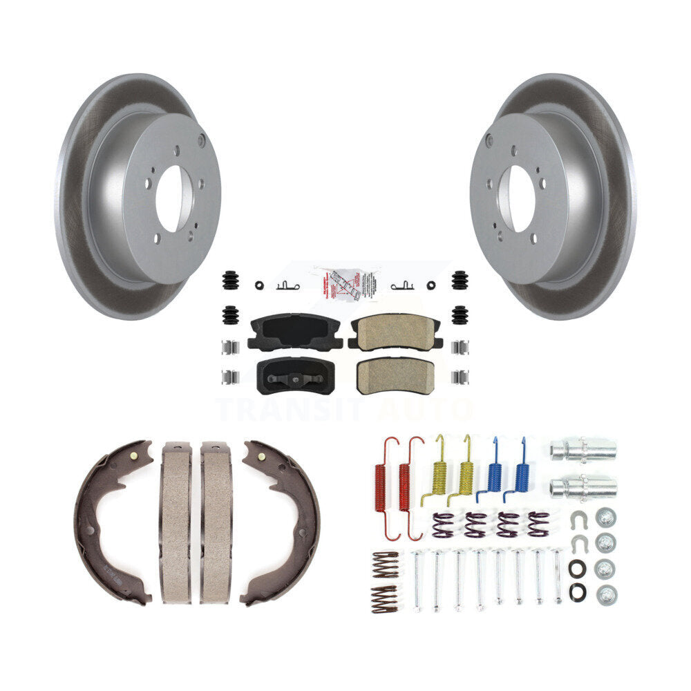 Coated Disc Rotors and Ceramic Brake Pads Kit-KGA-107038 - Kit.bestparts.ca