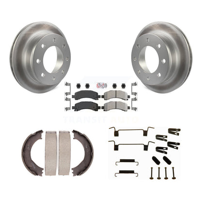 coated disc rotors and semi metallic brake pads-kga-107045 - Kit.bestparts.ca