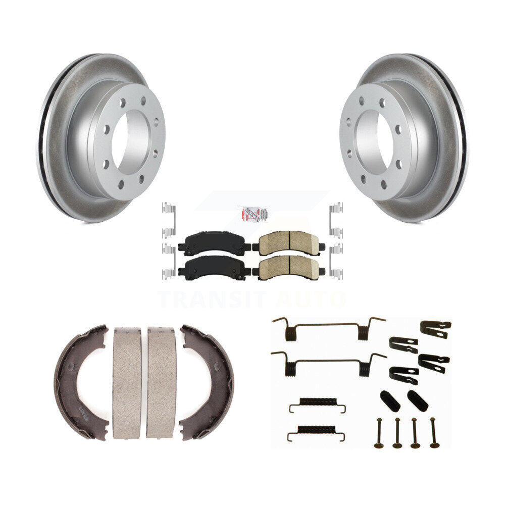 coated disc rotors and ceramic brake pads-kga-107046 - Kit.bestparts.ca