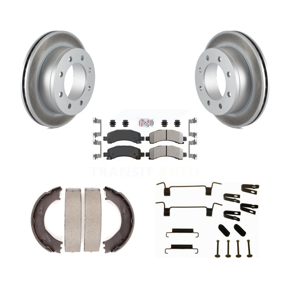 coated disc rotors and semi metallic brake pads-kga-107047 - Kit.bestparts.ca