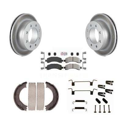 coated disc rotors and semi metallic brake pads-kga-107047 - Kit.bestparts.ca