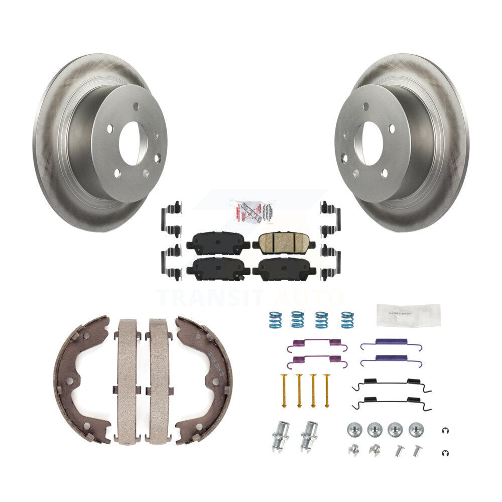 Coated Disc Rotors and Ceramic Brake Pads Kit-KGA-107053 - Kit.bestparts.ca