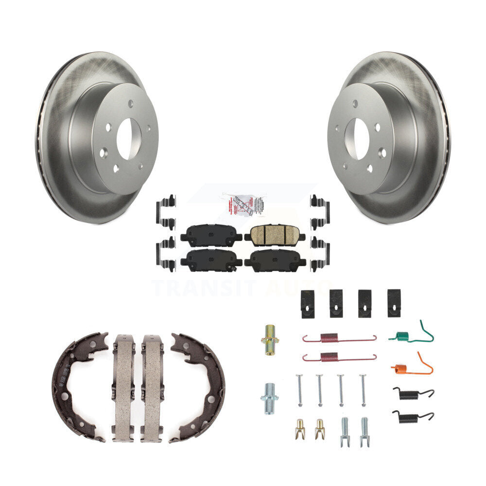 Coated Disc Rotors and Ceramic Brake Pads Kit-KGA-107061 - Kit.bestparts.ca