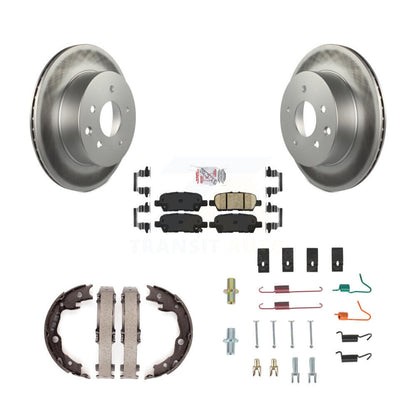 Coated Disc Rotors and Ceramic Brake Pads Kit-KGA-107061 - Kit.bestparts.ca