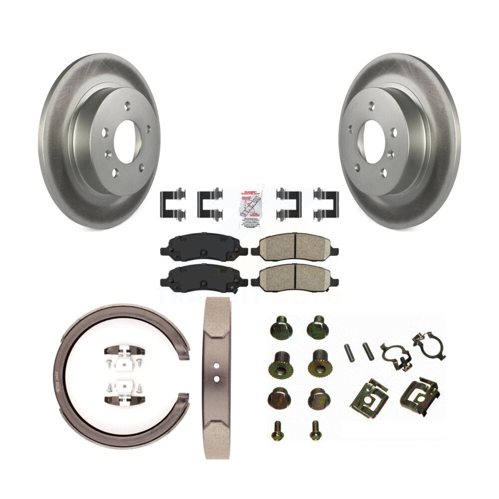 Coated Disc Rotors and Ceramic Brake Pads Kit-KGA-107068 - Kit.bestparts.ca