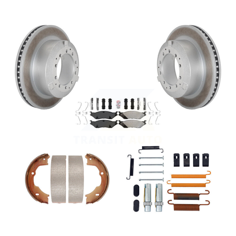 Coated Disc Rotors and Semi-Metallic Brake Pads Kit-KGA-107073 - Kit.bestparts.ca Kit.bestparts.ca
