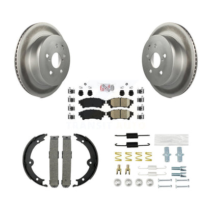 Coated Disc Rotors and Ceramic Brake Pads Kit-KGA-107085 - Kit.bestparts.ca