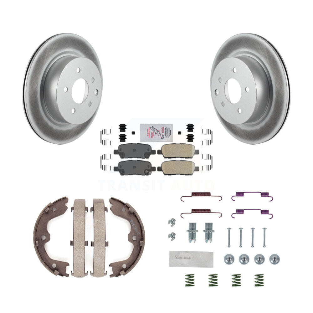 Coated Disc Rotors and Ceramic Brake Pads Kit-KGA-107088 - Kit.bestparts.ca
