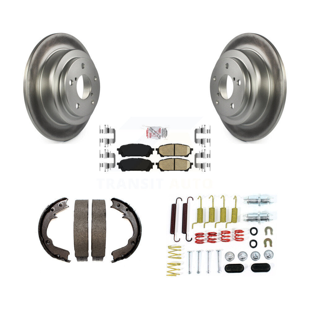 Coated Disc Rotors and Ceramic Brake Pads Kit-KGA-107099 - Kit.bestparts.ca