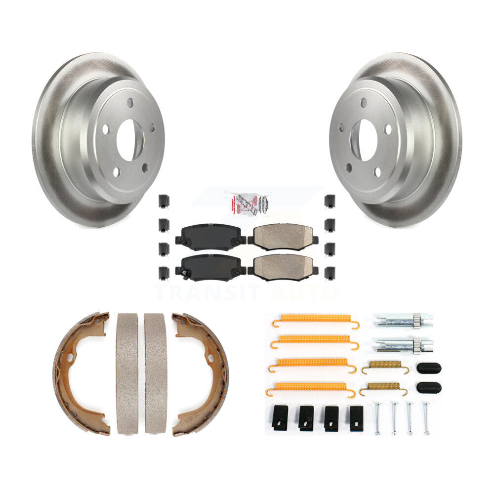 Coated Disc Rotors and Ceramic Brake Pads Kit-KGA-107101 - Kit.bestparts.ca