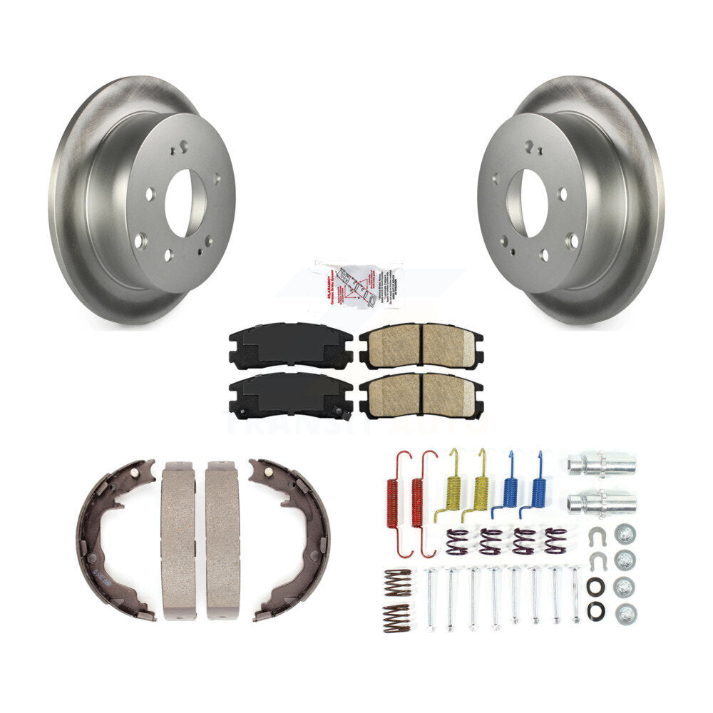 Coated Disc Rotors and Ceramic Brake Pads Kit-KGA-107126 - Kit.bestparts.ca
