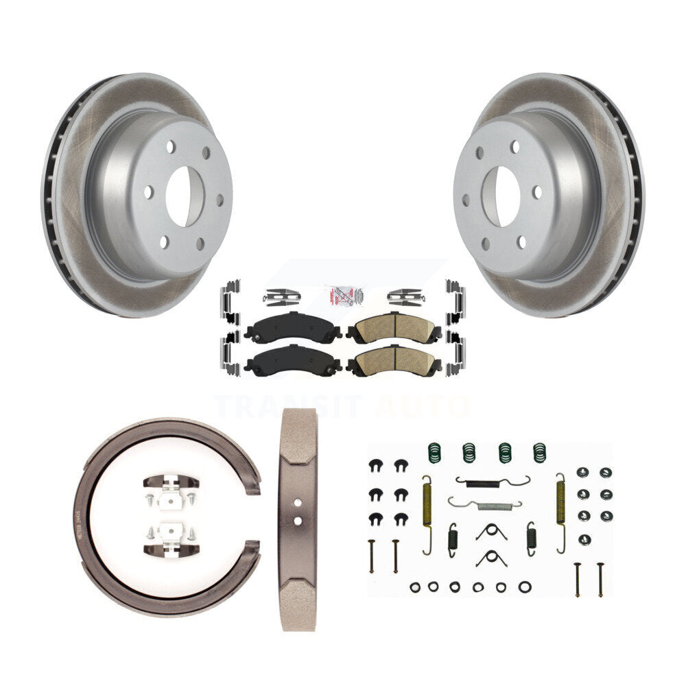 Coated Disc Rotors and Ceramic Brake Pads Kit-KGA-107136 - Kit.bestparts.ca
