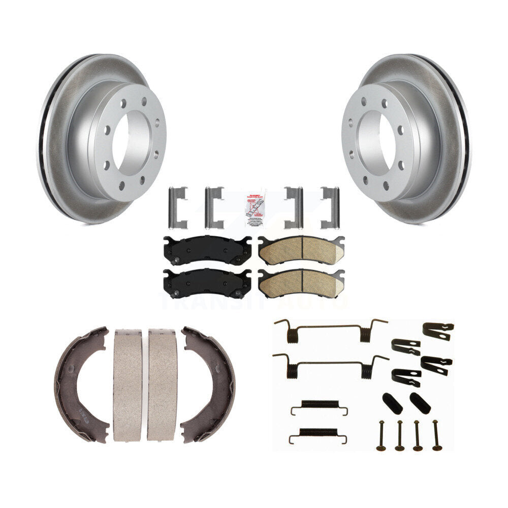 coated disc rotors and ceramic brake pads-kga-107146 - Kit.bestparts.ca