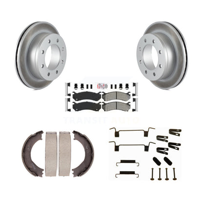 coated disc rotors and semi metallic brake pads-kga-107147 - Kit.bestparts.ca