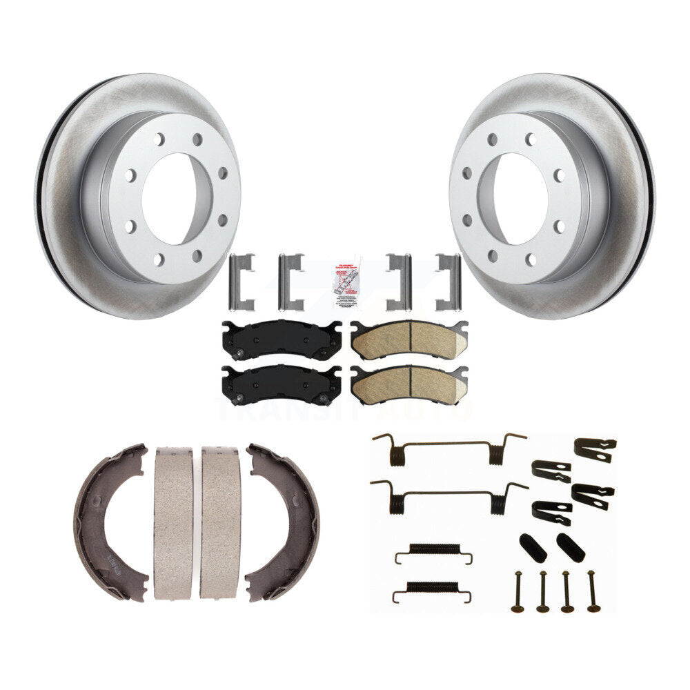 coated disc rotors and ceramic brake pads-kga-107148 - Kit.bestparts.ca