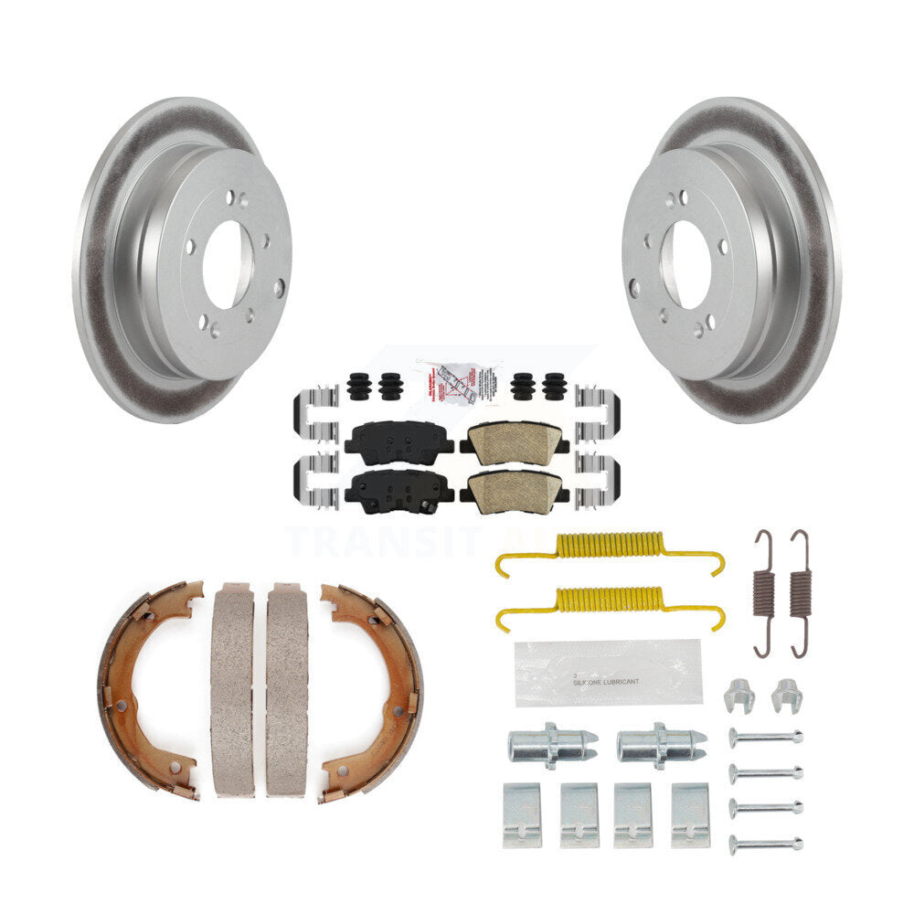 Coated Disc Rotors and Ceramic Brake Pads Kit-KGA-107185 - Kit.bestparts.ca Kit.bestparts.ca