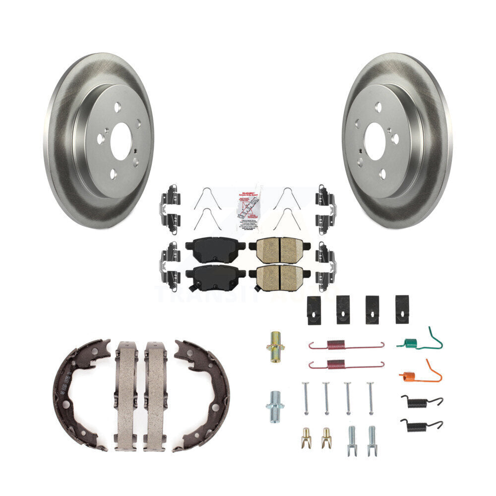 Coated Disc Rotors and Ceramic Brake Pads Kit-KGA-107192 - Kit.bestparts.ca