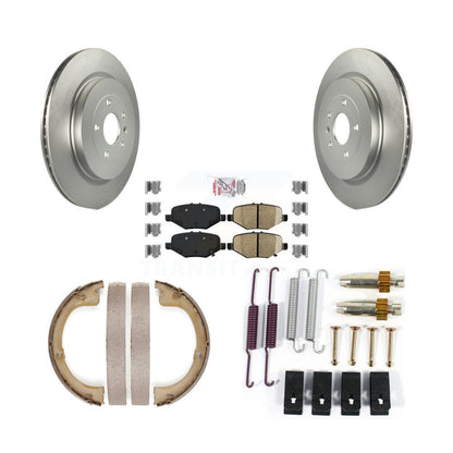 Coated Disc Rotors and Ceramic Brake Pads Kit-KGA-107202 - Kit.bestparts.ca