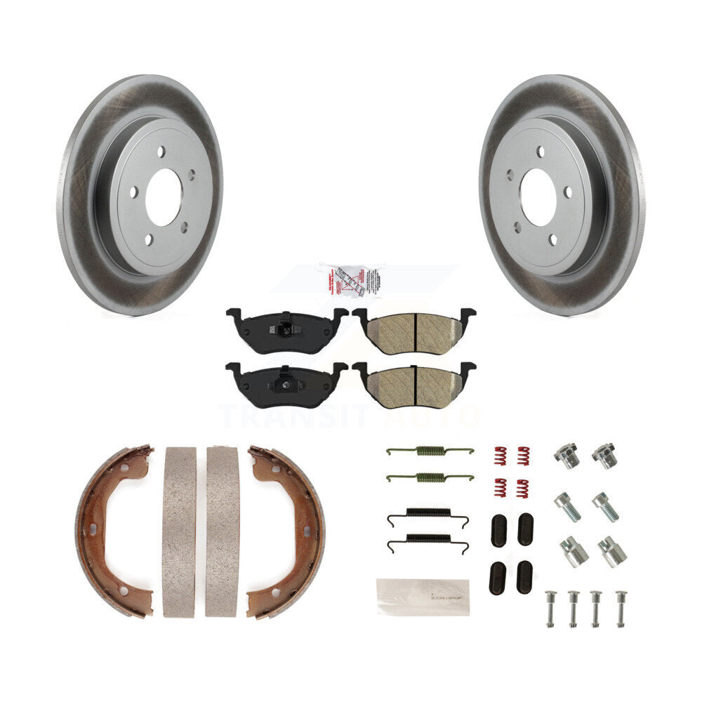 Coated Disc Rotors and Semi-Metallic Brake Pads Kit-KGA-107213 - Kit.bestparts.ca Kit.bestparts.ca