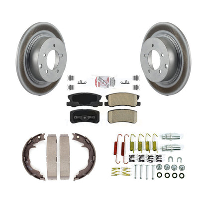 Coated Disc Rotors and Ceramic Brake Pads Kit-KGA-107220 - Kit.bestparts.ca