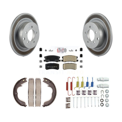 Coated Disc Rotors and Ceramic Brake Pads Kit-KGA-107231 - Kit.bestparts.ca