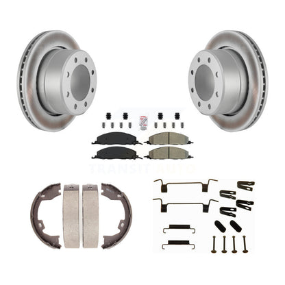 coated disc rotors and semi metallic brake pads-kga-107234 - Kit.bestparts.ca