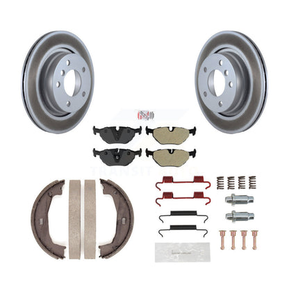 coated disc rotors and semi metallic brake pads-kga-107246 - Kit.bestparts.ca