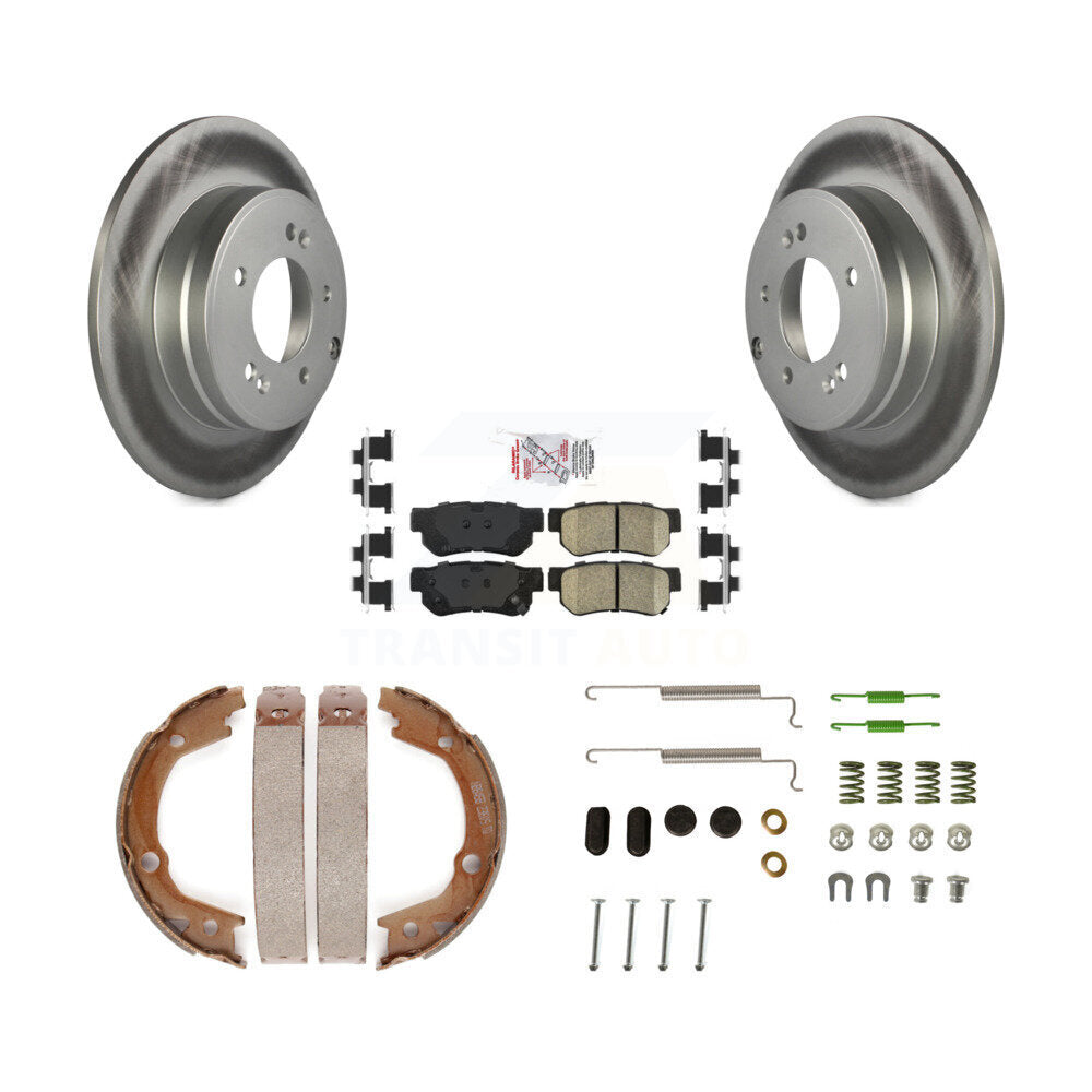 Coated Disc Rotors and Ceramic Brake Pads Kit-KGA-107260 - Kit.bestparts.ca