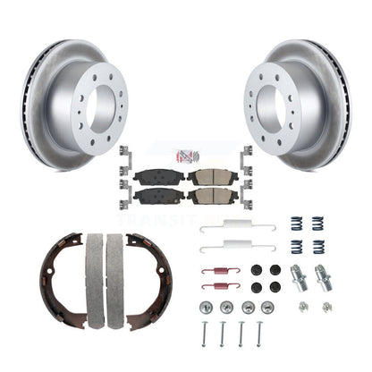 Coated Disc Rotors and Ceramic Brake Pads Kit-KGA-107276 - Kit.bestparts.ca