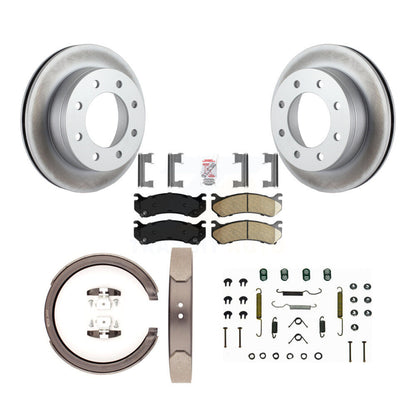 Coated Disc Rotors and Ceramic Brake Pads Kit-KGA-107285 - Kit.bestparts.ca