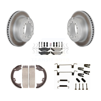 coated disc rotors and semi metallic brake pads-kga-107292 - Kit.bestparts.ca