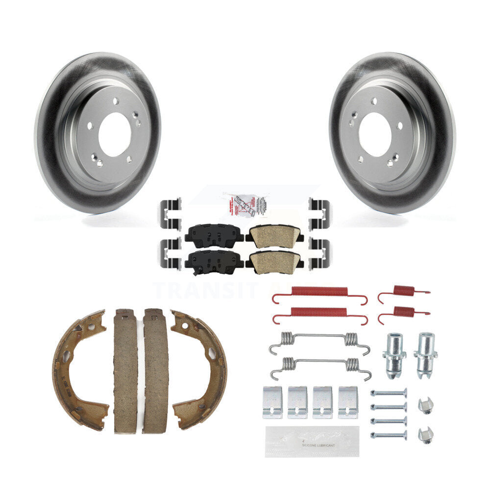 Coated Disc Rotors and Ceramic Brake Pads Kit-KGA-107296 - Kit.bestparts.ca